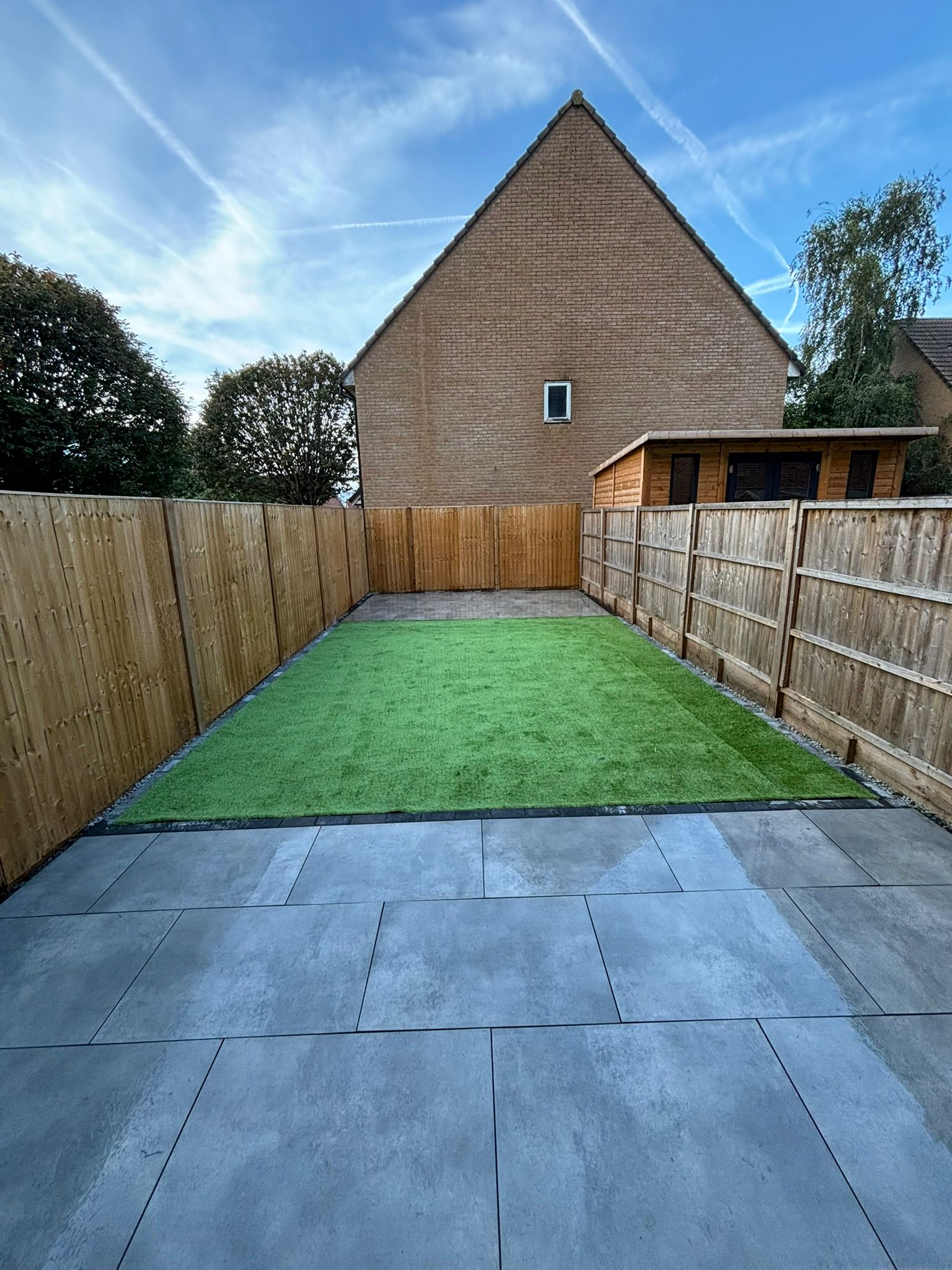 Patio & turf
